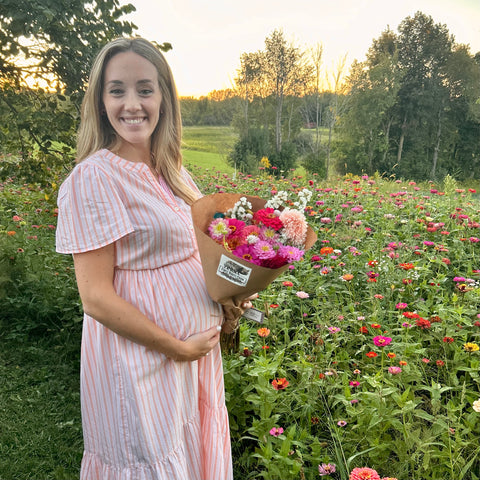 U-pick flower experience at First Roots Farm in Oconomowoc, WI