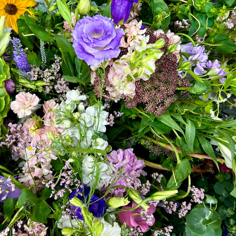 Fresh-cut flowers for DIY arrangements through our Flower CSA