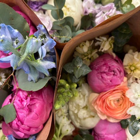 Fresh flower CSA subscription available at First Roots Farm