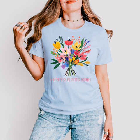 Happiness Blooms Within