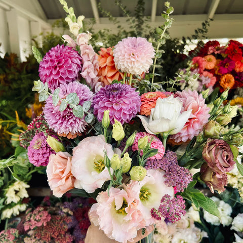 Lake Country First Roots Farm Flower Bar for corporate events and private parties