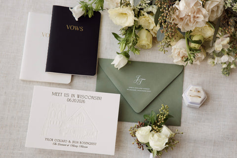 Wedding photography flat lay