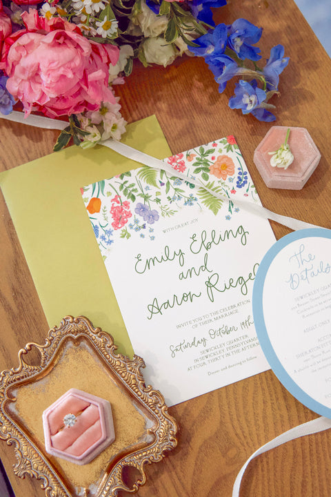 Wedding Flatlay