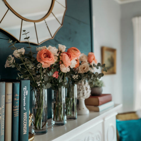Farm-fresh wedding flowers from First Roots Farm in Oconomowoc